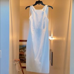 White cocktail dress